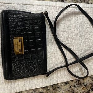 KATE SPADE #42317 Black Leather Small Crossbody Bag